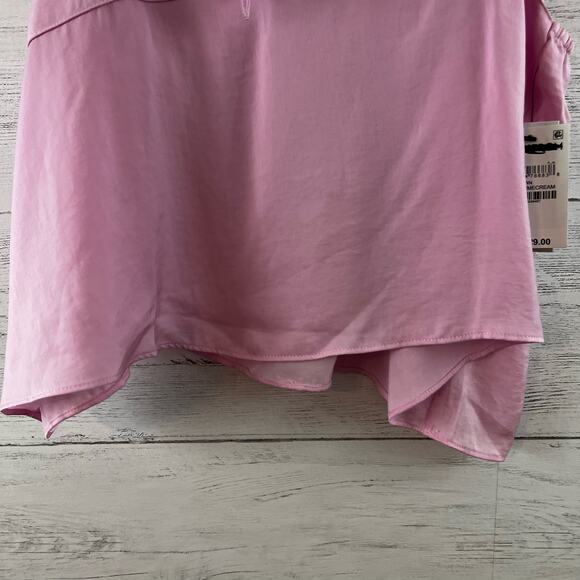 BP Pink Spaghetti Strap Tie Front Tank Top Size 2X - Picture 5 of 8